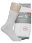 Preview: 3 Paar Damen Diabetiker Socken ohne Gummi, weiss