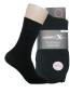 Preview: 3 Paar Herren Diabetiker Socken ohne Gummi, schwarz