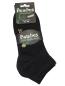 Preview: 3 Paar MH Viskose Bambus Sneaker Socken Unisex, Schwarz