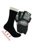 Preview: MH 3 Paar Viskose Bambus Socken Polstersohle, schwarz