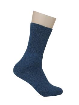 RS 4 Paar Sport Tennis Arbeits Socken Frotteefuß, Jeans-Melange
