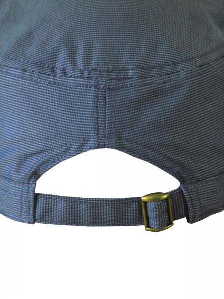 Cuba Cap Kappe Sommer Mütze Baumwolle Unisex, Jeansblau Deatail_02
