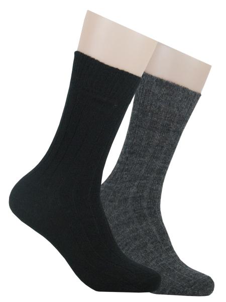 2 Paar Wollsocken mit Alpakawolle_setail