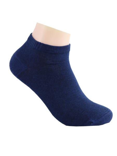 3 Paar MH Viskose Bambus Sneaker Socken Unisex, Marineblau auf Dekofuss
