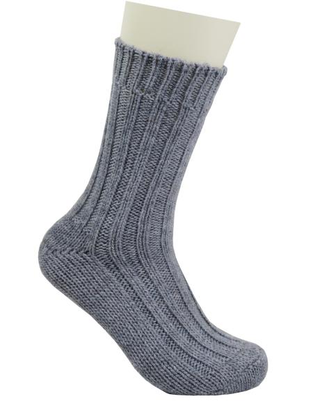 Alpakasocken Grau
