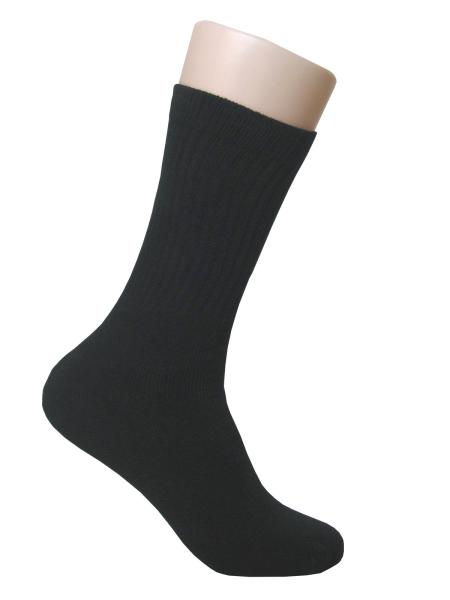 5 Paar XL Sport Freizeit Berufs Socken , Schwarz