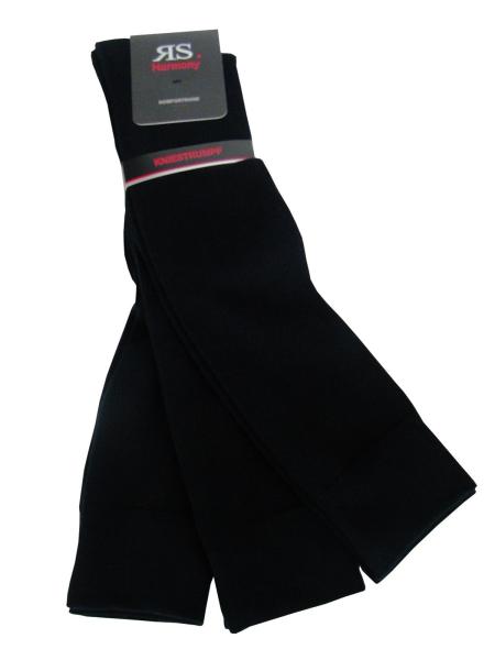 RS 3 Paar Herren Business Kniestrümpfe, Schwarz, bild 2