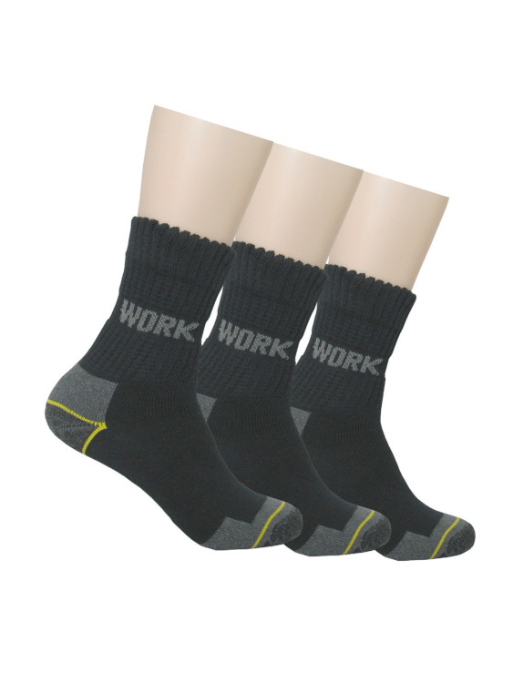 3 Paar Arbeitssocken Work mit Venenfreundlichem Komfortbund 3 Paar Arbeitssocken Work mit Venenfreundlichem Komfortbund